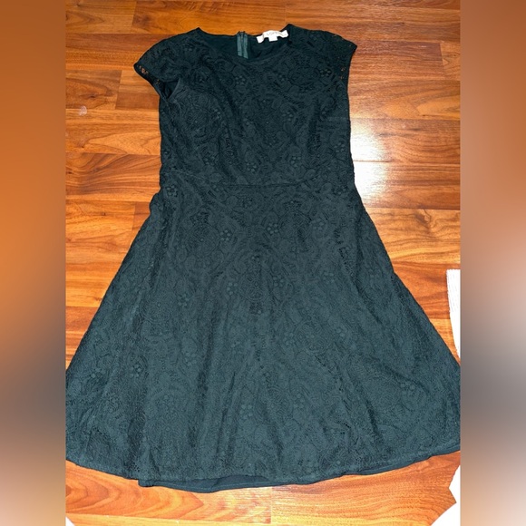 Loft green lace dress - Picture 2 of 2